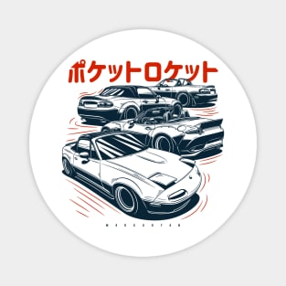 MX5 Miata Roadster crew Magnet